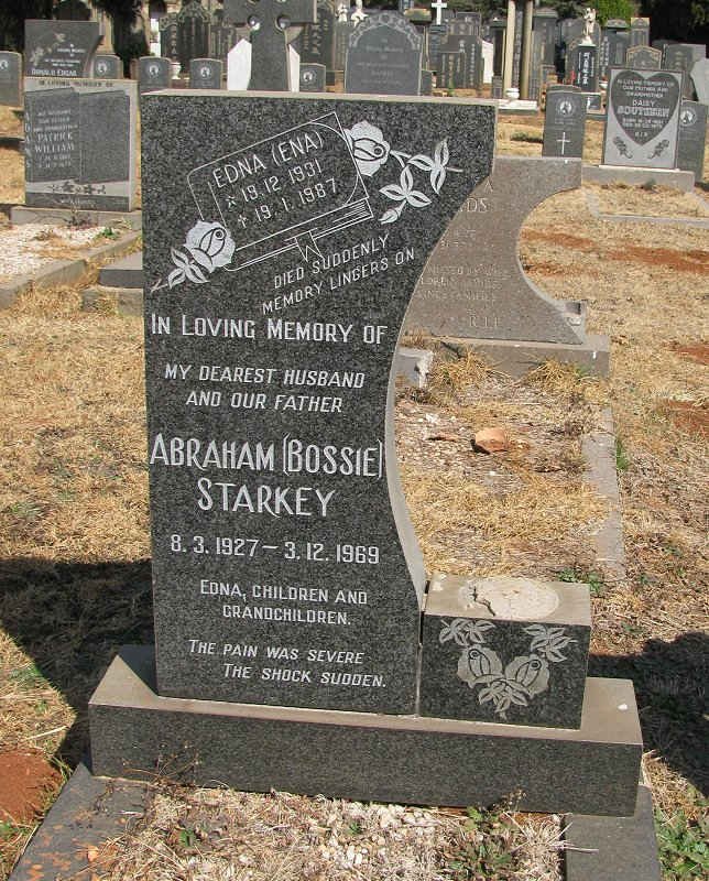 STARKEY Abraham 1927-1969