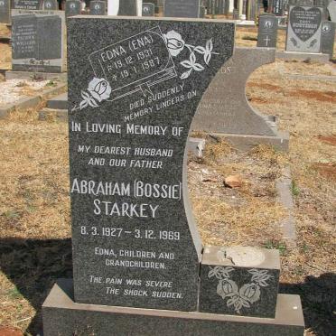 STARKEY Abraham 1927-1969