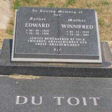 TOIT Edward, du 1919-1988 &amp; Winnifred 1919-2005