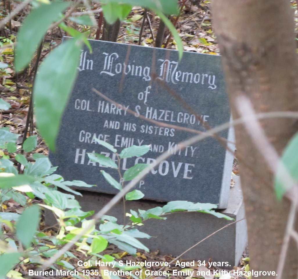 HAZELGROVE Harry S. :: HAZELGROVE Grace :: HAZELGROVE Emily :: HAZELGROVE Kitty
