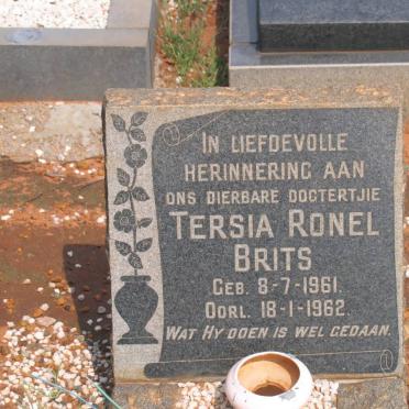 BRITS Tersia Ronel 1961-1962