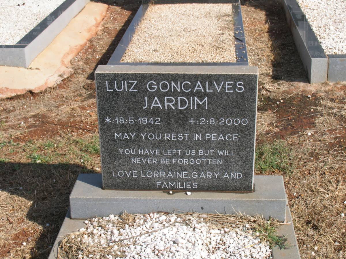 JARDIM Luiz Goncalves 1942-2000