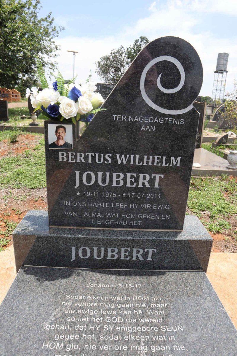 JOUBERT Bertus Wihelm 1975-2014