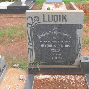 LUDIK Hendrikus Cecilius 1911-1983