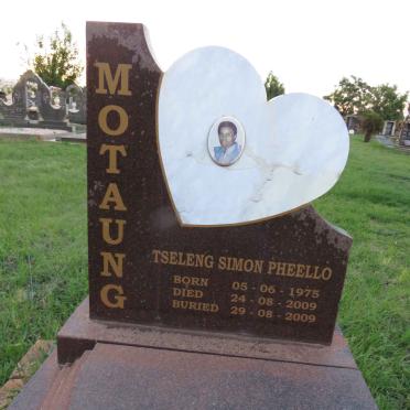 MOTAUNG Tseleng Simon Pheello 1975-2009