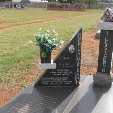 VILLAVICENCIO Joseph Maurie Leopold 1942-1992