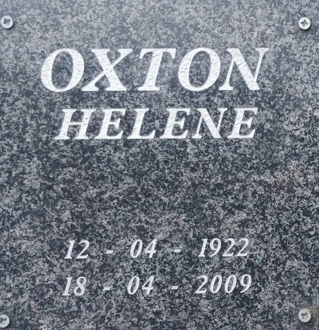 OXTON Helene 1922-2009