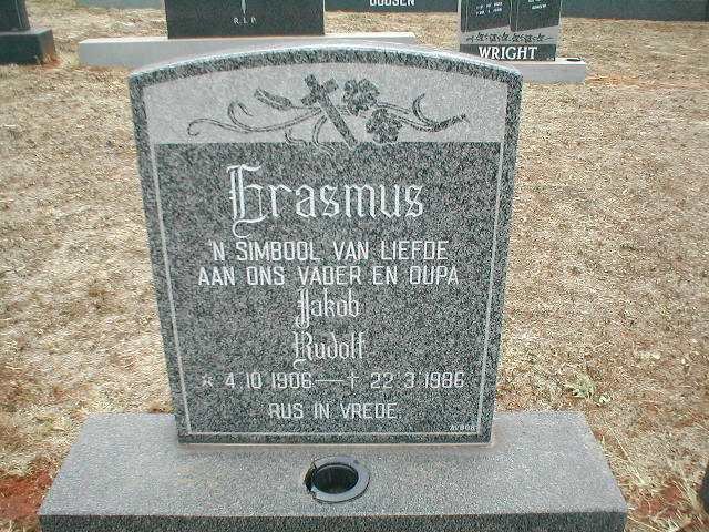 ERASMUS Jakob Rudolf 1906-1986