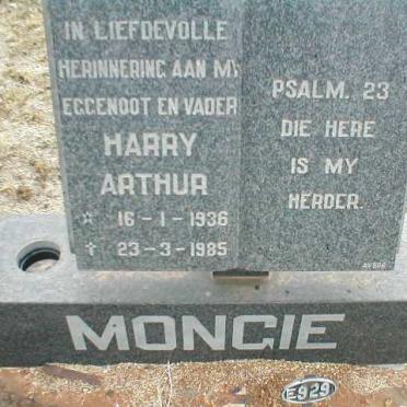 MONGIE Harry Arthur 1936-1985