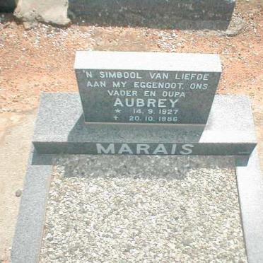 MARAIS Aubrey 1927-1986