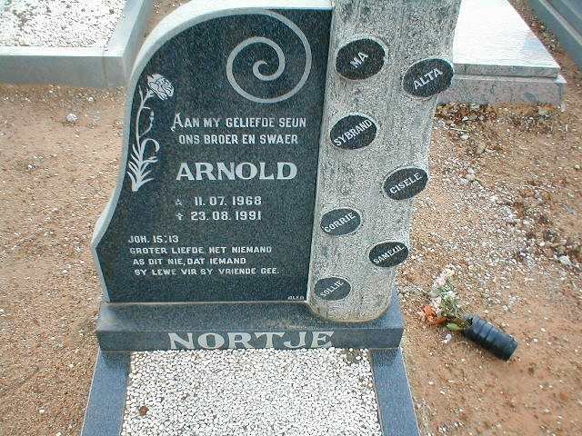 NORTJE Arnold 1968-1991