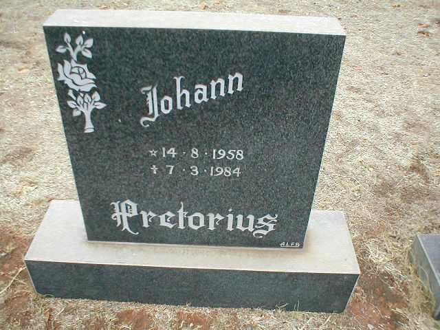 PRETORIUS Johann 1958-1984