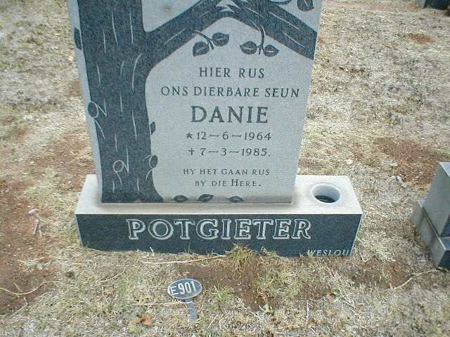 POTGIETER Danie 1964-1985