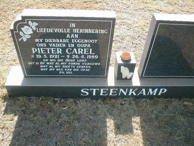 STEENKAMP Pieter Carel 1921-1989