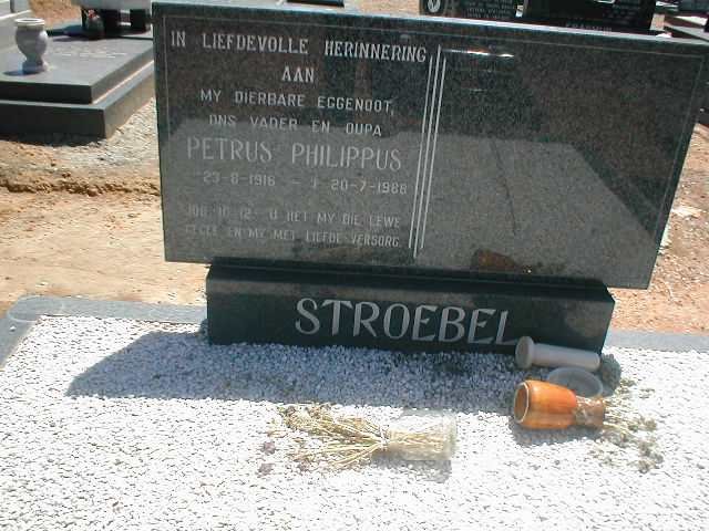 STROEBEL Petrus Philippus 1916-1988