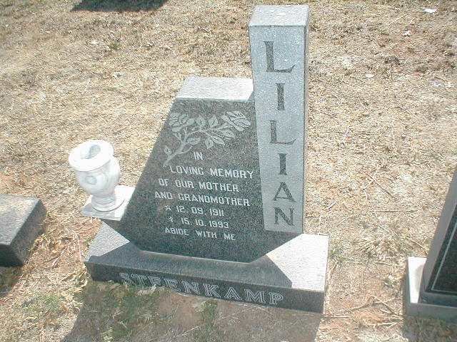 STEENKAMP Lilian 1911-1993