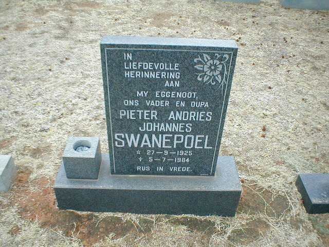 SWANEPOEL Pieter Andries Johannes 1925-1984