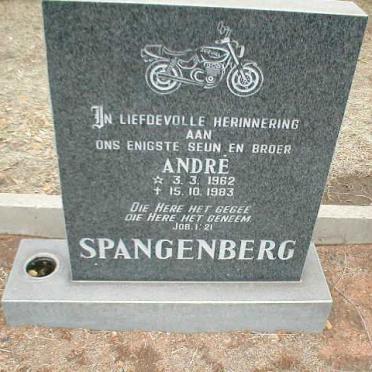 SPANGENBERG Andre 1962-1983