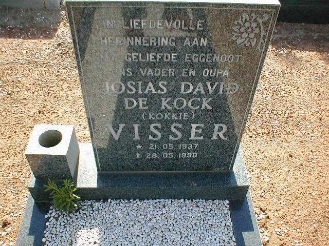 VISSER Josias David de Kock 1937-1990