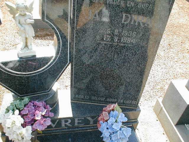 VREY Jan Dirk 1936-1994