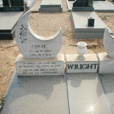WRIGHT Eddie 1922-1981