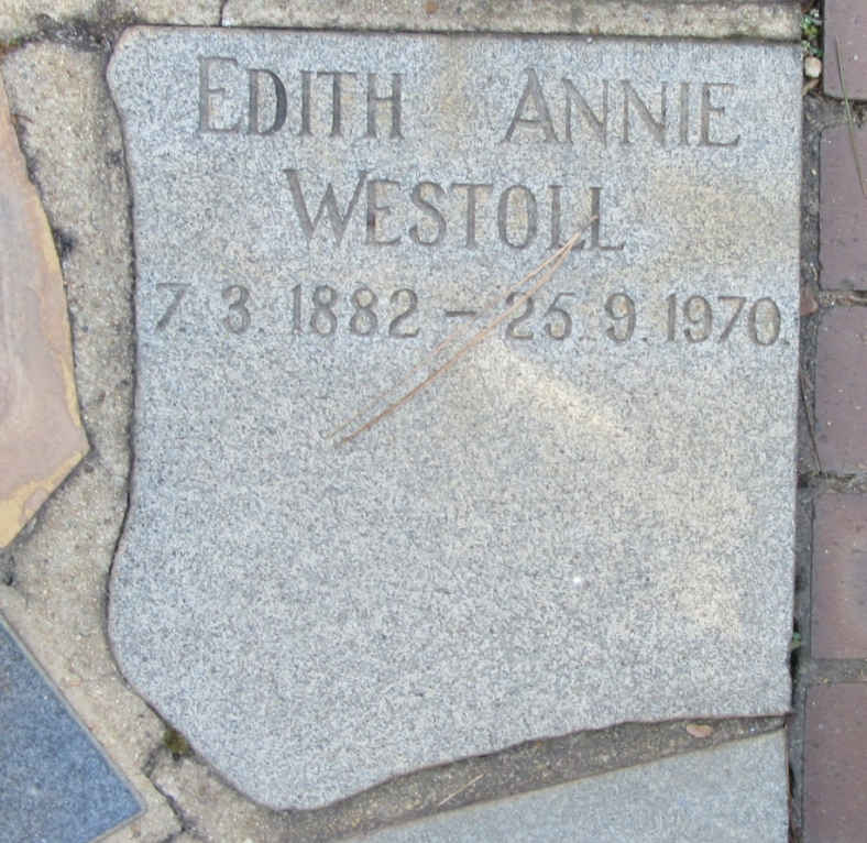 WESTOLL Edith Annie 1882-1970