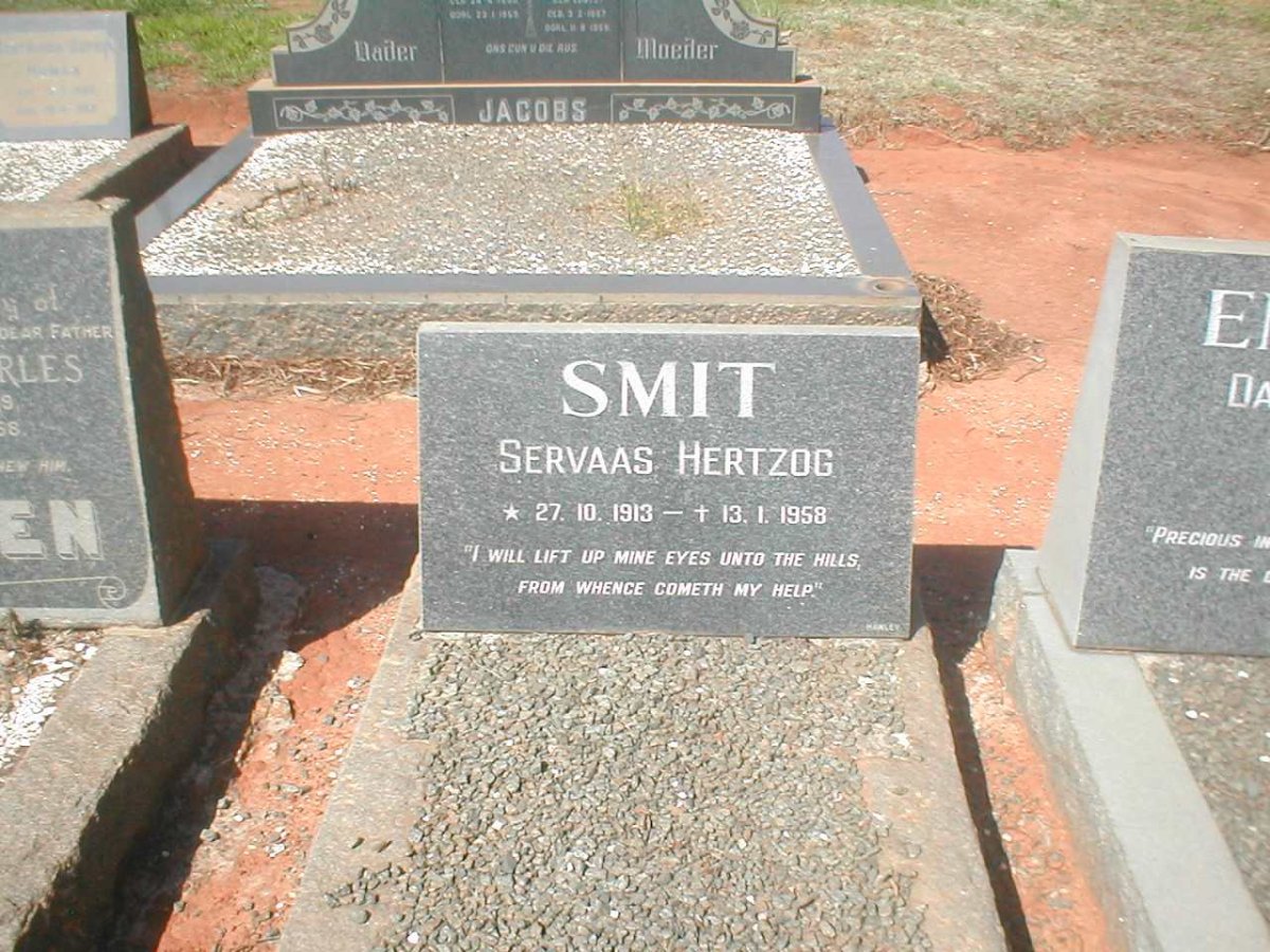 SMIT Servaas Hertzog 1913-1958