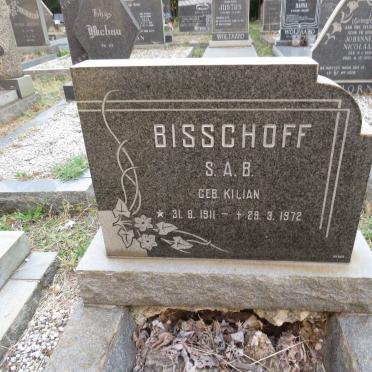 BISSCHOFF S.A.B. nee KILIAN 1911-1972