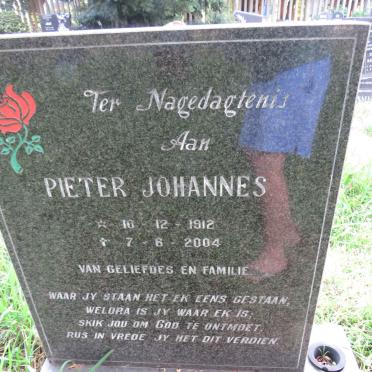 BERG Pieter Johannes, van der 1912-2004