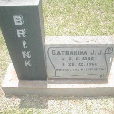 BRINK Catharina J.J. 1890-1966