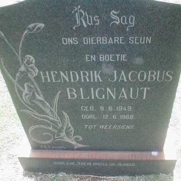 BLIGNAUT Hendrik Jacobus 1949-1968