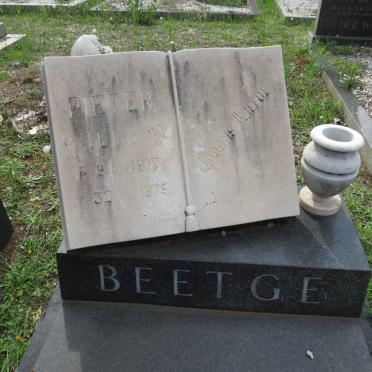 BEETGE Pieter Willem 1912-1975