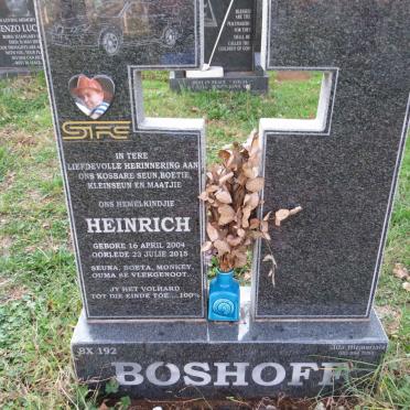 BOSHOFF Heinrich 2004-2015