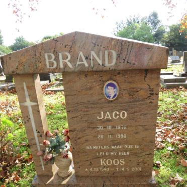 BRAND Koos 1940-2001 :: BRAND Jaco 1972-1998