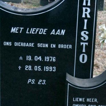 CRONJE Christo 1976-1993