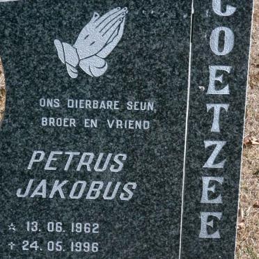 COETZEE Petrus Jakobus 1962-1996