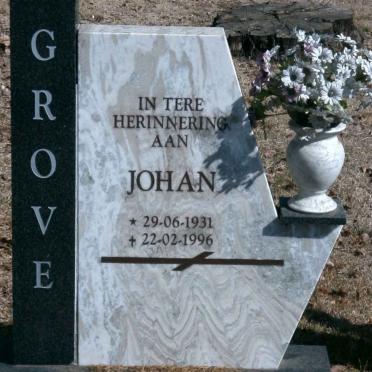 GROVE Johan 1931-1996