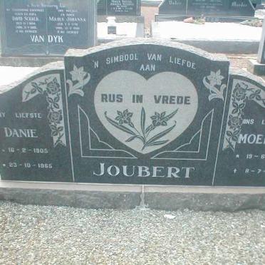 JOUBERT Danie 1905-1965 &amp; Moeder 1912-1995