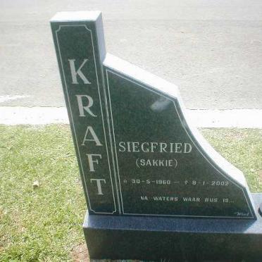 KRAFT Siegfried 1960-2002
