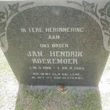 KOEKEMOER Jan Hendrik 1918-1964