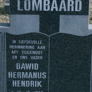 LOMBAARD Dawid Hermanus Hendrik 1944-1994
