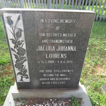 LOURENS Jacoba Johanna 1908-1975