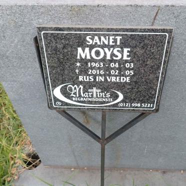 MOYSE Sanet 1963-2016