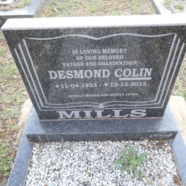 MILLS Desmond Colin 1933-2013
