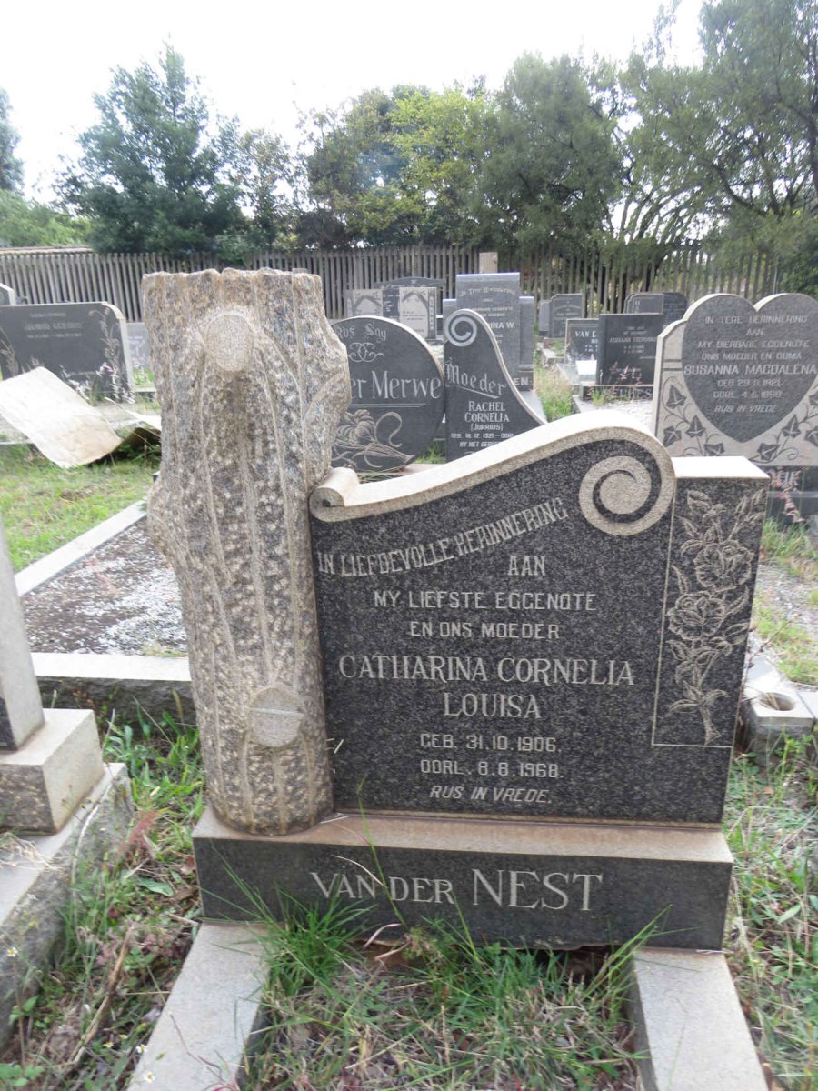 NEST Catharina Cornelia Louisa, van der 1906-1968