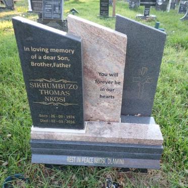 NKOSI Sikhumbuzo Thomas 1974-2016