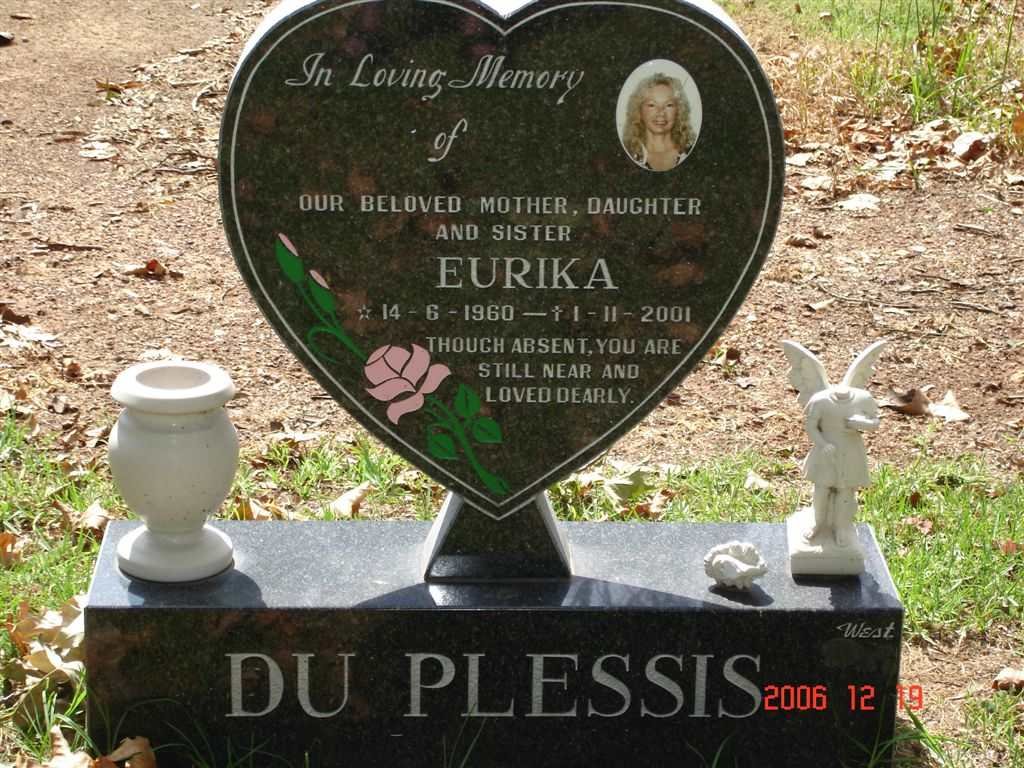 PLESSIS Eurika, du 1960-2001