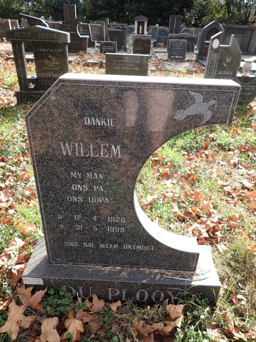 PLOOY Willem, du 1928-1999