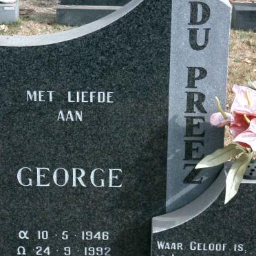 PREEZ George, du 1946-1992