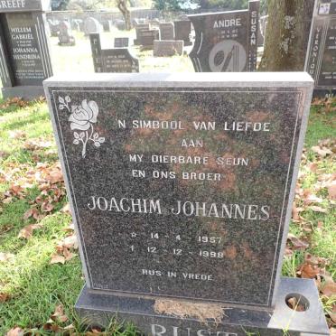 RUST Joachim Johannes 1957-1998
